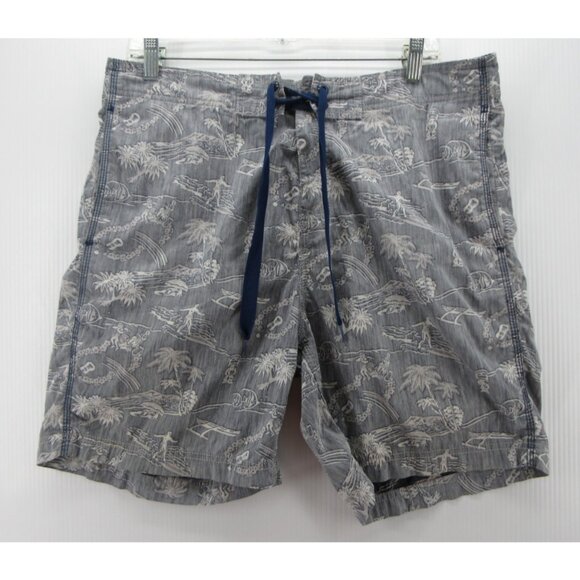 Reyn Spooner Swim Trunks 34 Hawaiian Surf Board Shorts Bathing Suit - Picture 1 of 10